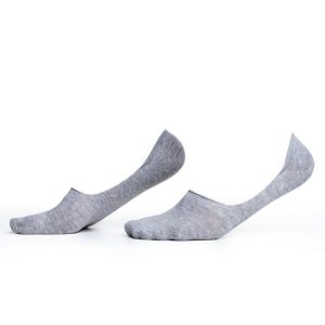 جوراب جوپا کالجی ساده - خاکستری اسموک