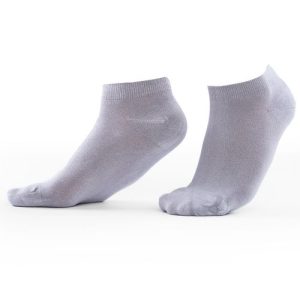جوراب جوپا مچی مدال ساده - خاکستری گری