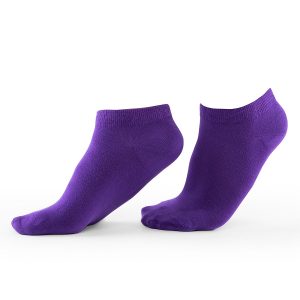 جوراب جوپا مچی مدال ساده - بنفش بنفشی