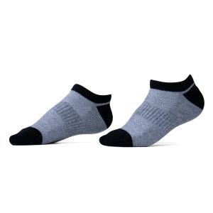 جوراب جوپا زیر قوزکی - خاکستری میکس سیاه