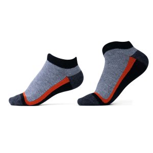 جوراب جوپا مچی ساده - سیاه میکس خاکستری