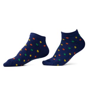 جوراب جوپا مچی نقطه چین - بنفش میکس رنگی