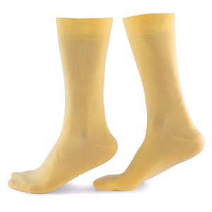جوراب جوپا ساقدار مدال مردانه - زرد بامبلی
