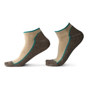 جوراب جوپا مچی کف حوله ای مردانه - مولینه _ زرد میکس سبز