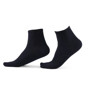 جوراب جوپا نیم ساق مردانه _ سیاه ساده