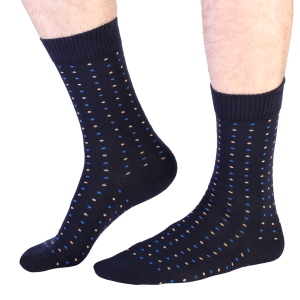 جوراب جوپا ساقدار مردانه نقطه ریزه میزه